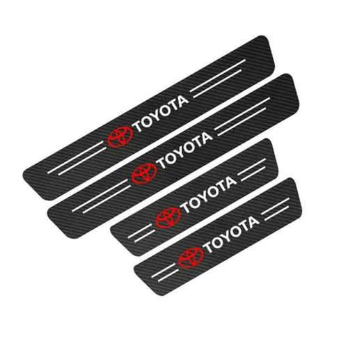 Adesivos de Carbono Para Portas Automotivas CARRO 01 Direct Ofertas Toyota (4 Peças) 