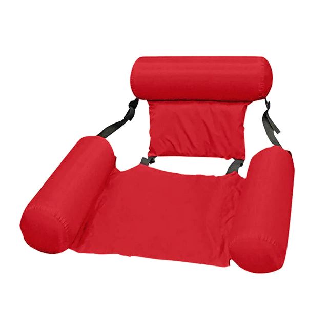 Cadeira Flutuante BoatBag para Nadar KIDS 02 Direct Ofertas Vermelho 1 Unidade 