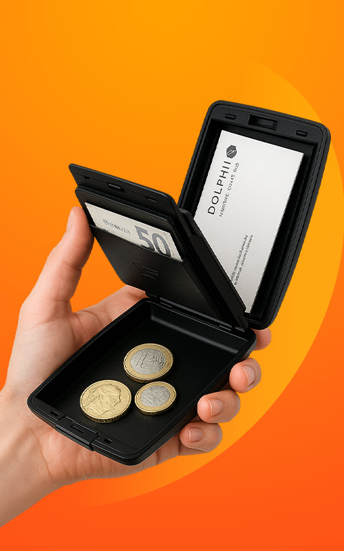 Carteira Antifurto Slim Protect - RFID - Direct Ofertas