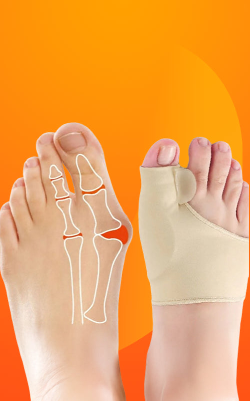 Meias de Correção de Joanetes Foot Finger Control - Direct Ofertas