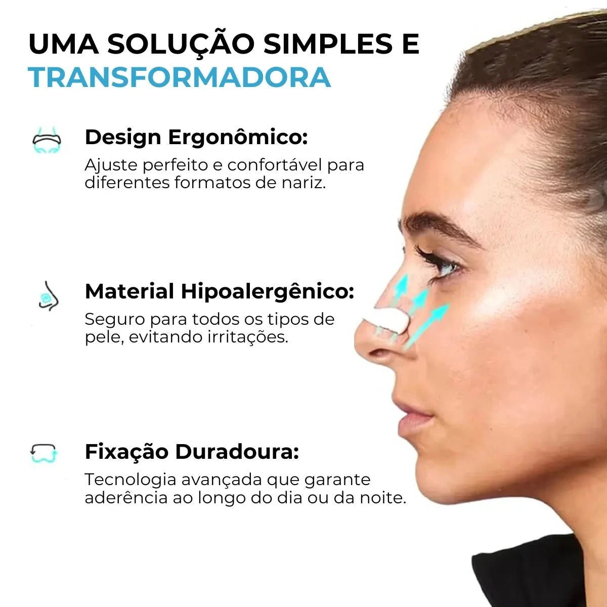 Air Mag - Dilatador Nasal Magnético - Direct Ofertas