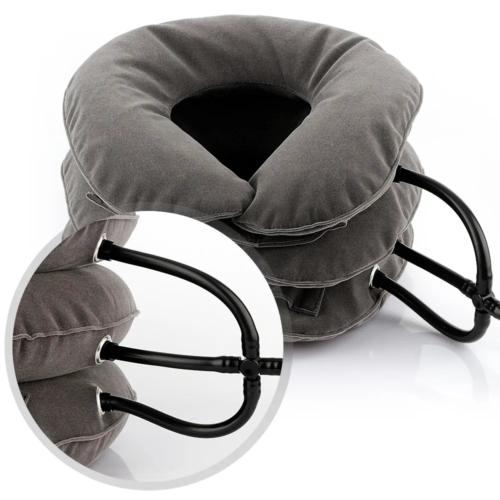 Apoio pescoço inflavel - NeckFlex - Direct Ofertas