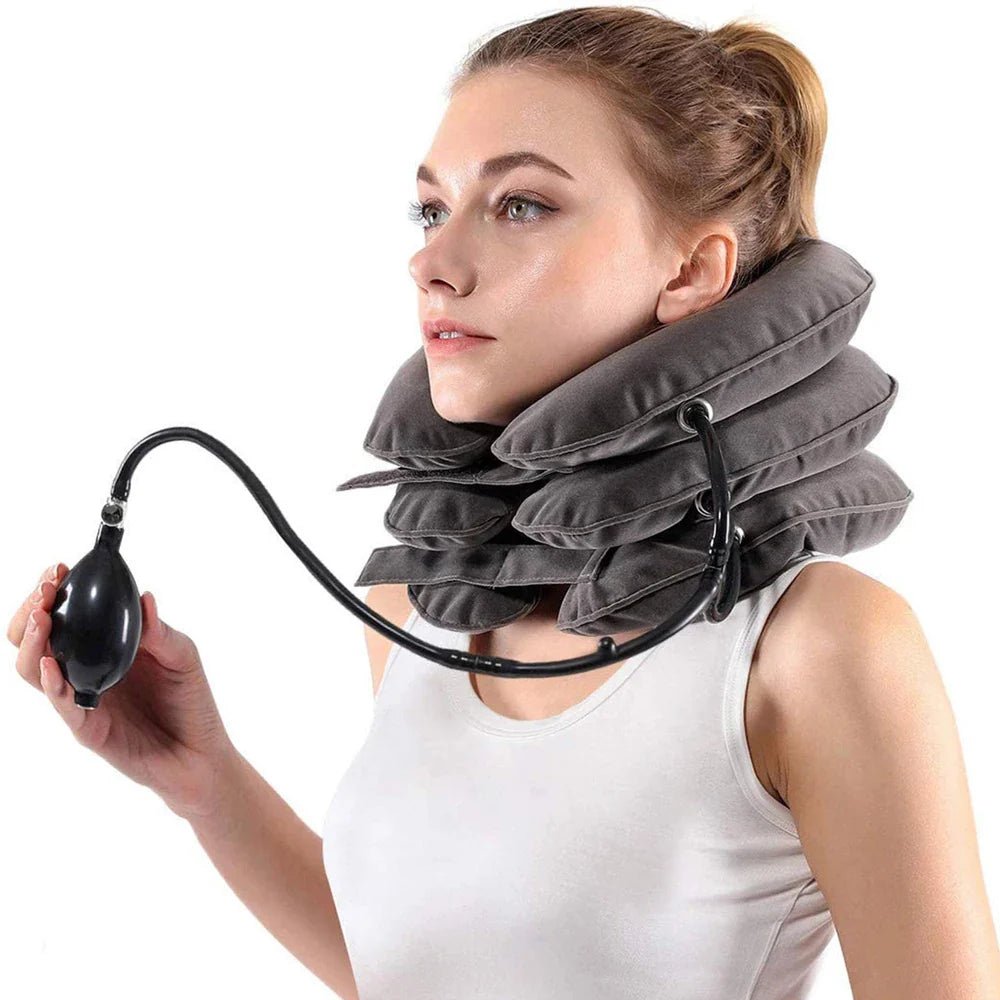 Apoio pescoço inflavel - NeckFlex - Direct Ofertas