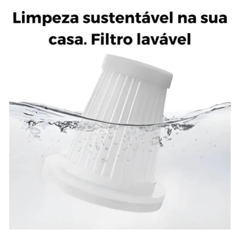 Aspirador de Pó Portátil CleanMax + 5 BRINDES EXCLUSIVOS + FRETE GRÁTIS ATÉ 23:59 - Direct Ofertas