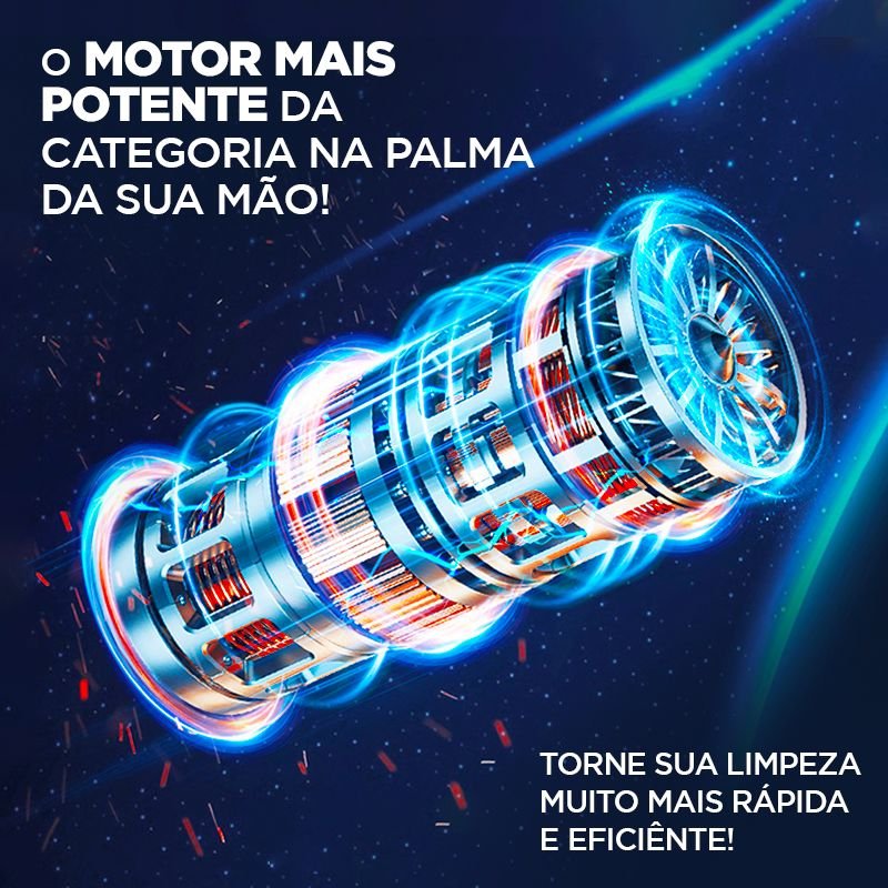 Aspirador de Pó Portátil CleanMax + 5 BRINDES EXCLUSIVOS + FRETE GRÁTIS ATÉ 23:59 - Direct Ofertas