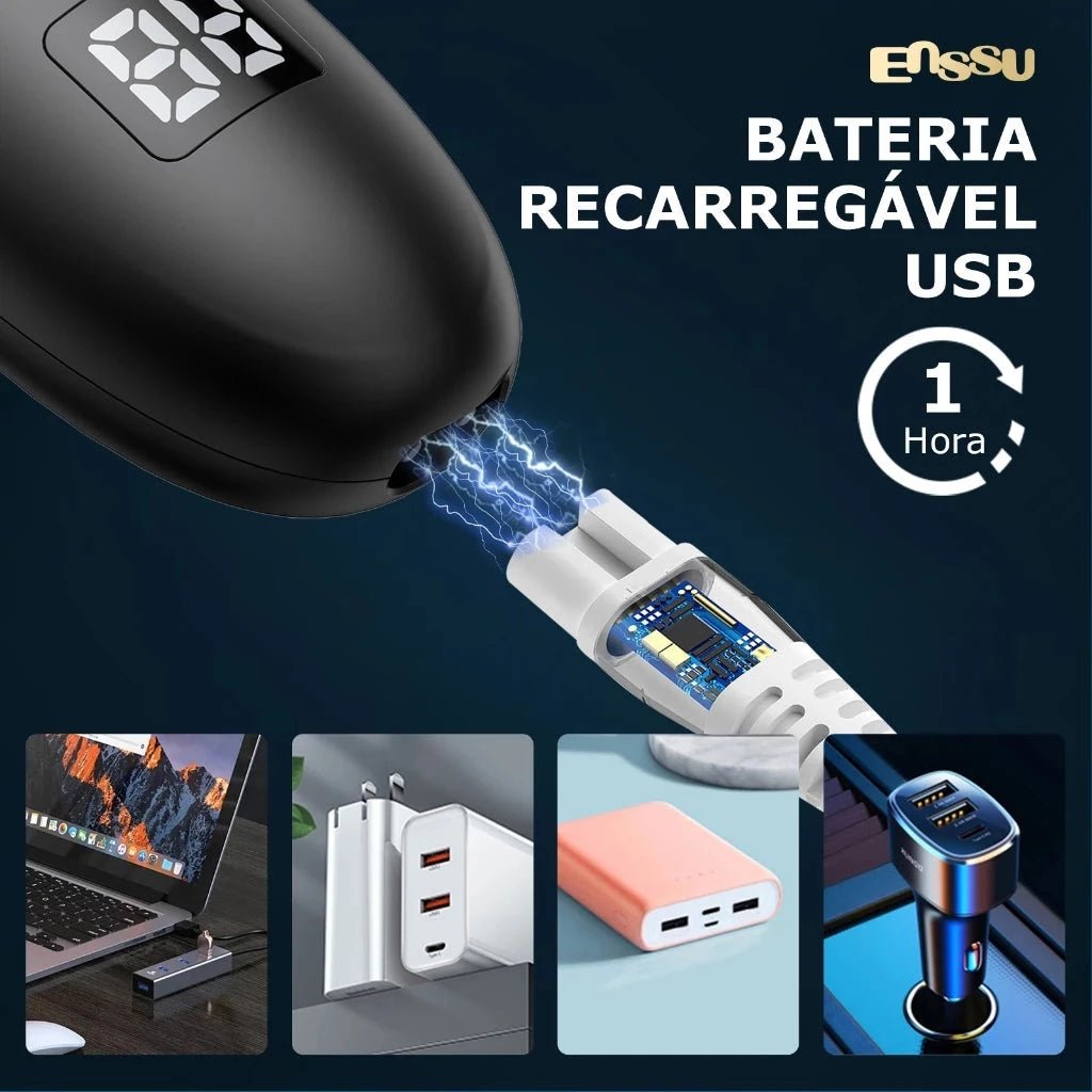 Barbeador Profissional - BarberFlex™ - Direct Ofertas