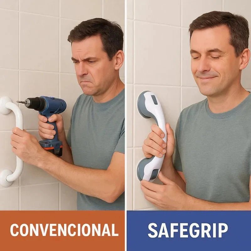 Barra de Apoio Portátil para Banheiro - SafeGrip - Direct Ofertas