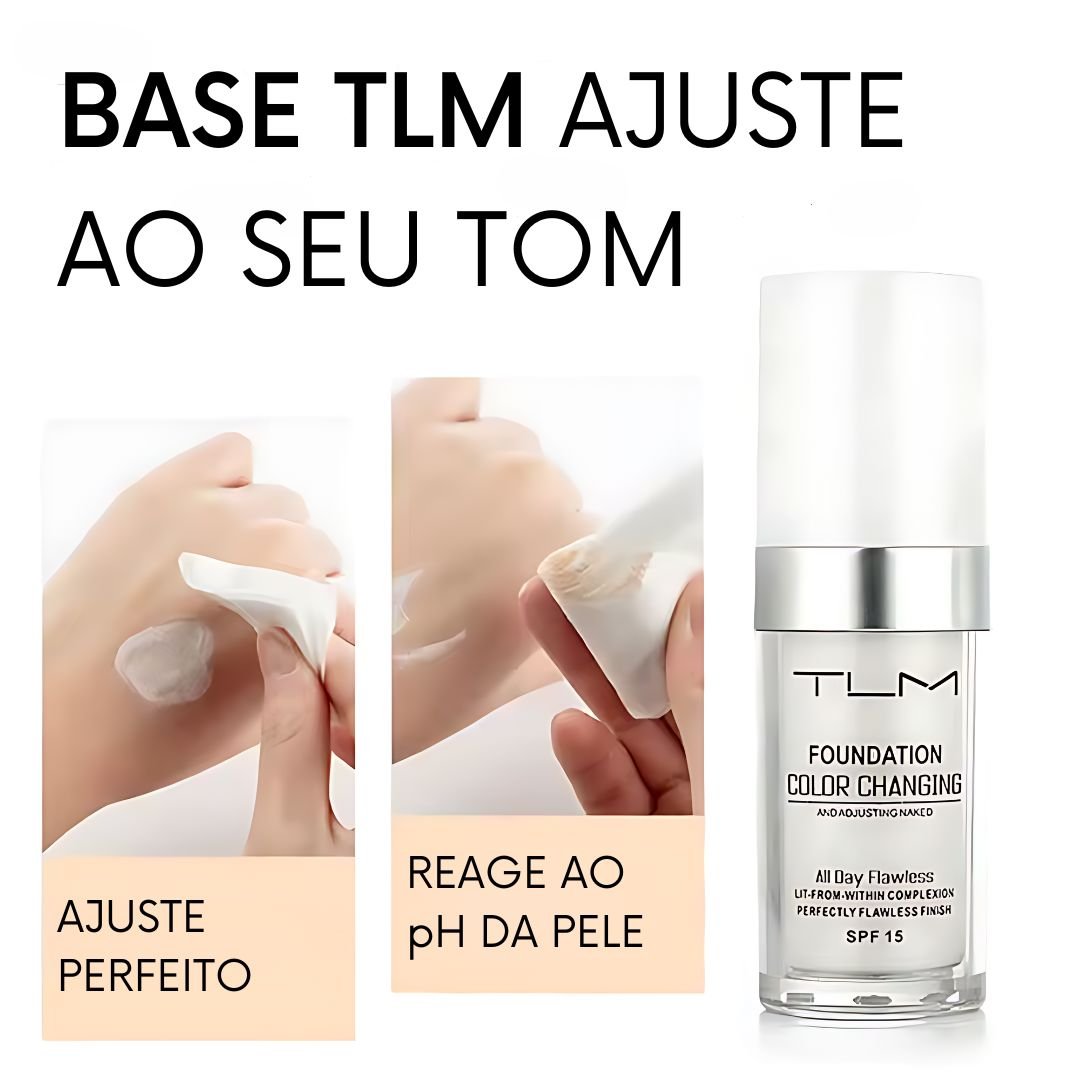 Base TLM 4 em 1 | Cobertura Perfeita e Ajuste Personalizado ao Seu Tom - Direct Ofertas