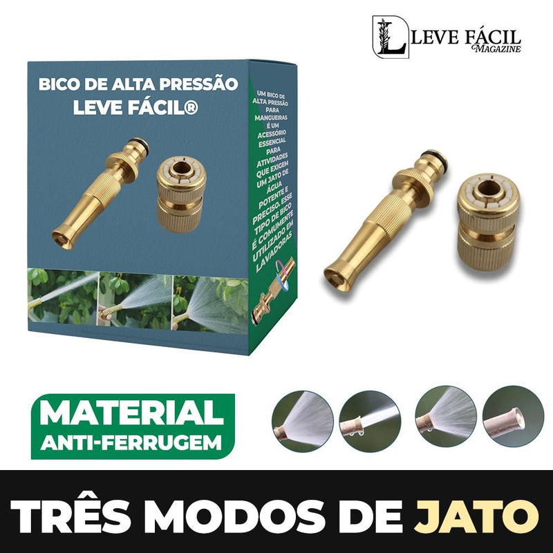 Bico de Alta Pressão Leve Fácil® - Três Níveis de Jato (LEVE 2 E ECONOMIZE) - Direct Ofertas