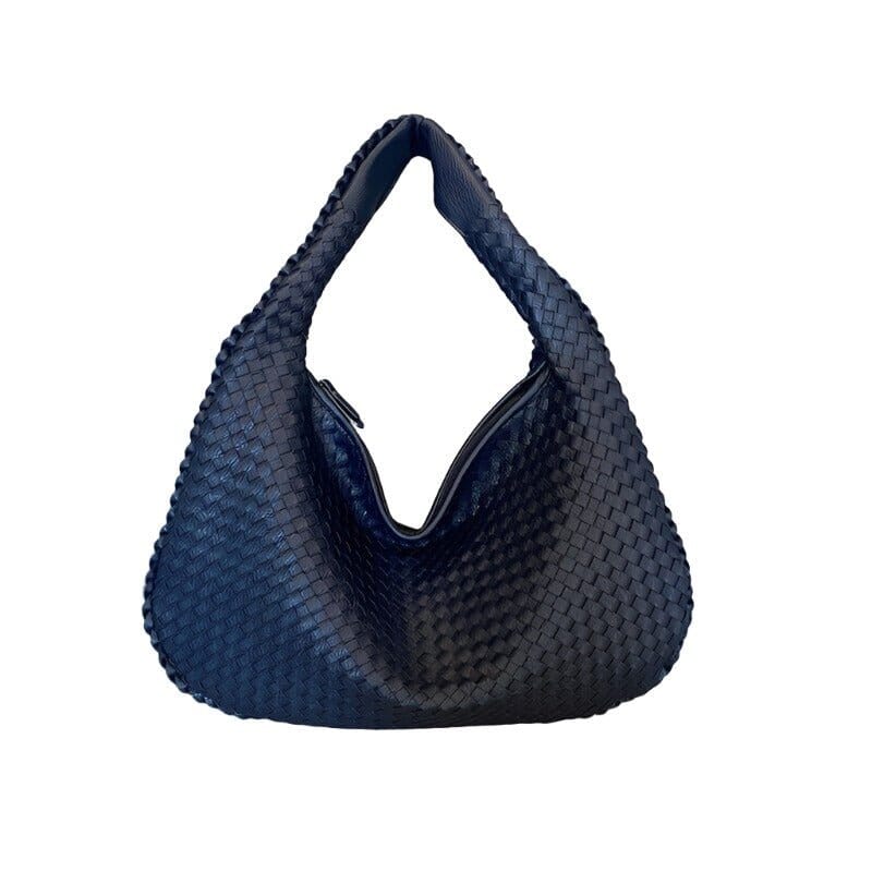 Bolsa Erika Couro Legítimo Bolsa Erika Couro Legítimo P6 Direct Ofertas Azul marinho 