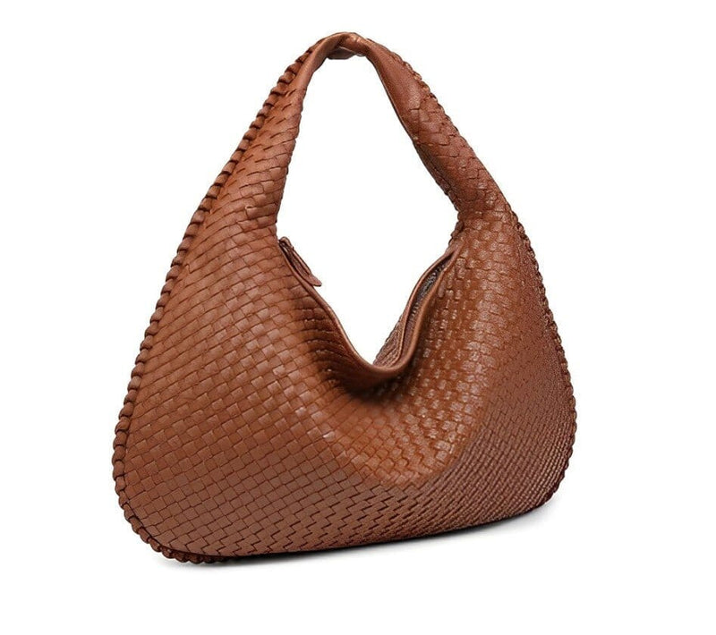 Bolsa Erika Couro Legítimo Bolsa Erika Couro Legítimo P6 Direct Ofertas Marrom 