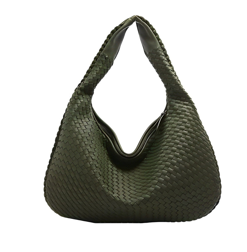 Bolsa Erika Couro Legítimo Bolsa Erika Couro Legítimo P6 Direct Ofertas Verde 