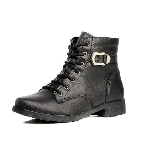 Bota Coturno Anna Karol - Direct Ofertas