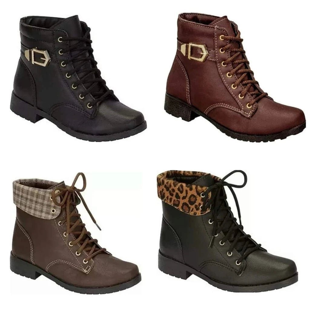 Bota Coturno Anna Karol - Direct Ofertas