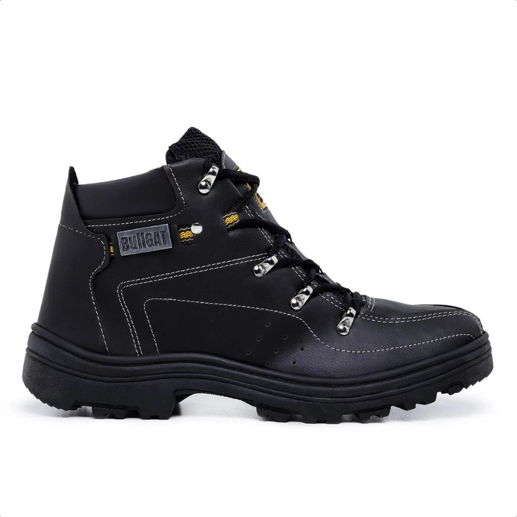 Bota Coturno Bullgat Cano Médio Bota Coturno Bullgat PS1 Direct Ofertas Preto 38 