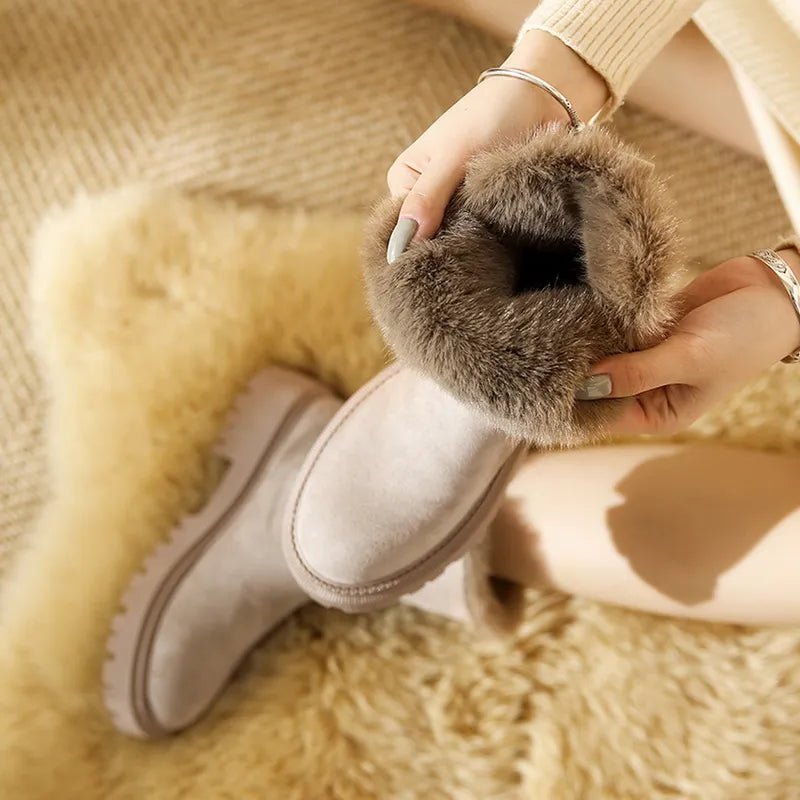 Bota Feminina Camurça Conforto - Direct Ofertas