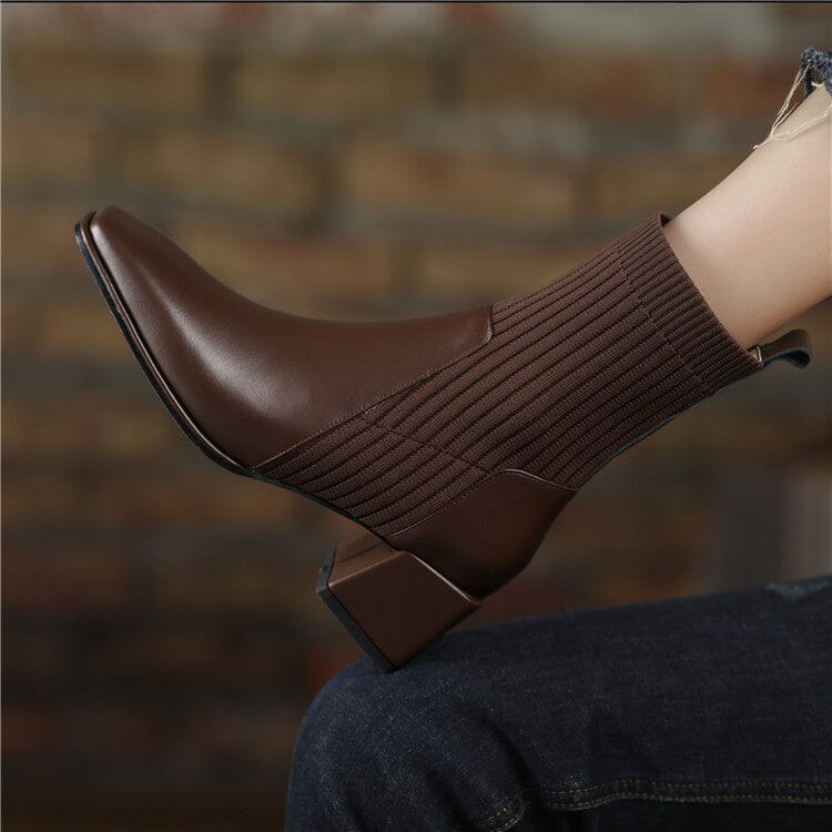 Bota Texana Feminina Cano Curto com Malha Dallas Western - Direct Ofertas