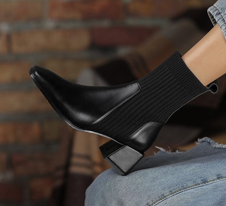 Bota Texana Feminina Cano Curto com Malha Dallas Western - Direct Ofertas