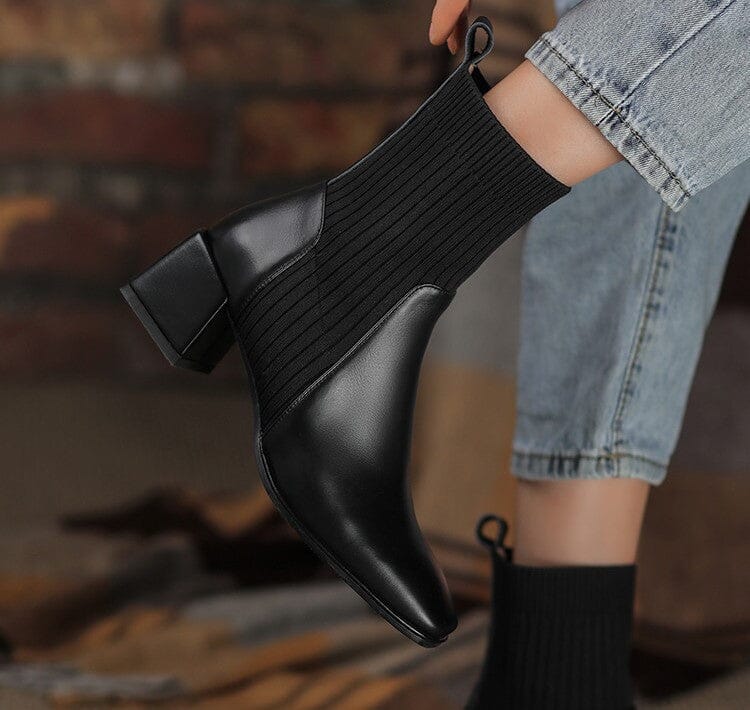 Bota Texana Feminina Cano Curto com Malha Dallas Western - Direct Ofertas