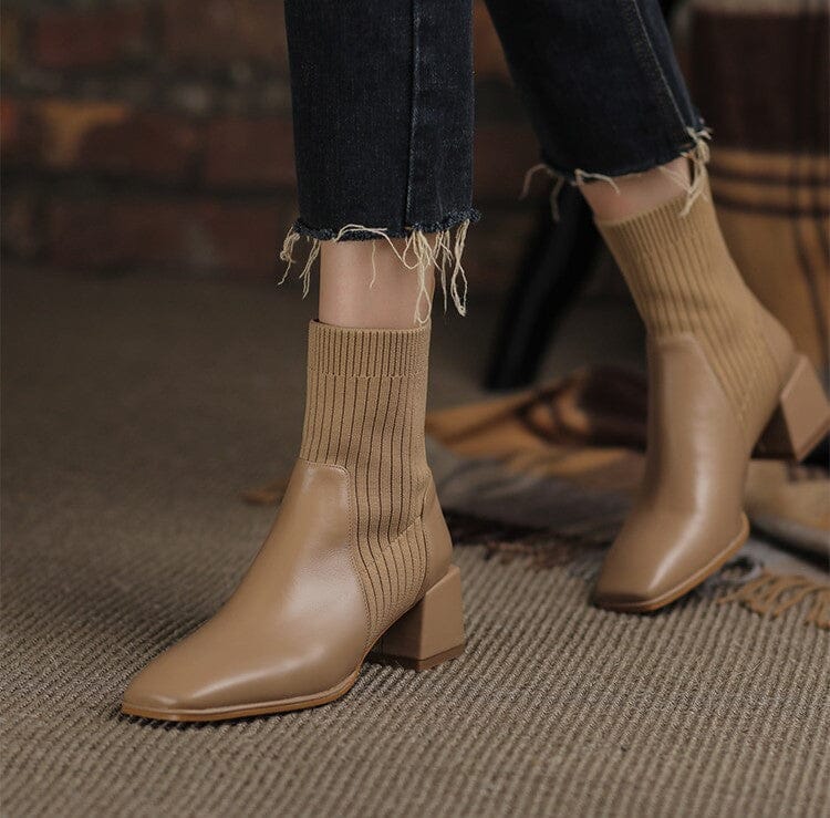 Bota Texana Feminina Cano Curto com Malha Dallas Western - Direct Ofertas