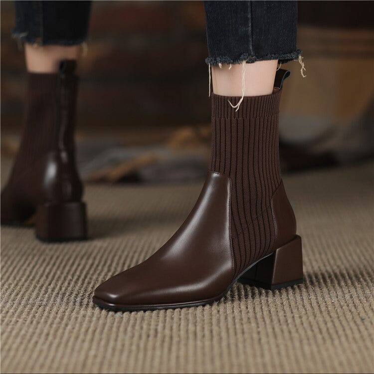 Bota Texana Feminina Cano Curto com Malha Dallas Western - Direct Ofertas