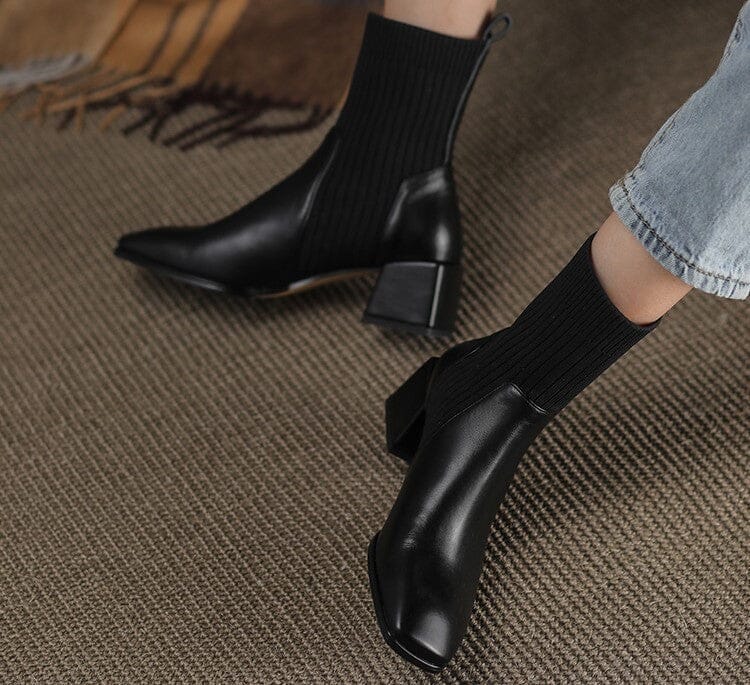 Bota Texana Feminina Cano Curto com Malha Dallas Western - Direct Ofertas