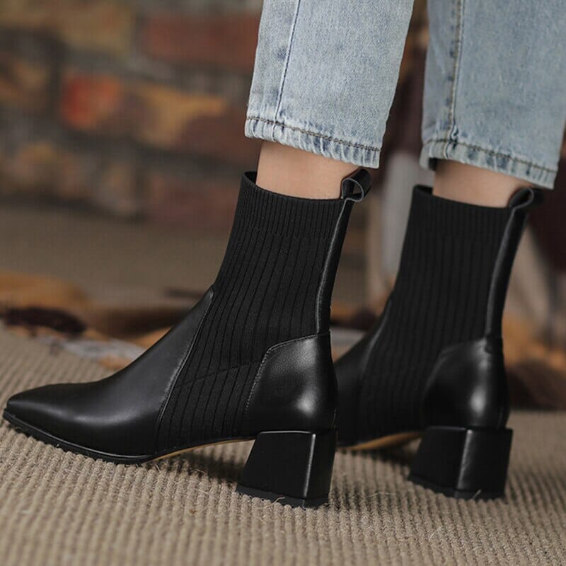 Bota Texana Feminina Cano Curto com Malha Dallas Western - Direct Ofertas