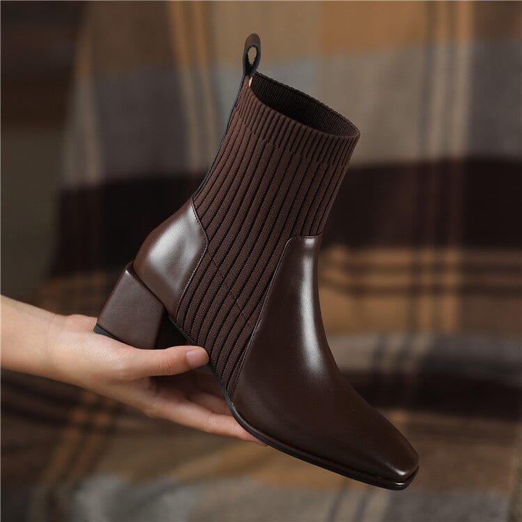 Bota Texana Feminina Cano Curto com Malha Dallas Western - Direct Ofertas