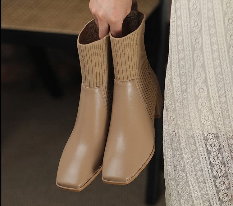 Bota Texana Feminina Cano Curto com Malha Dallas Western - Direct Ofertas