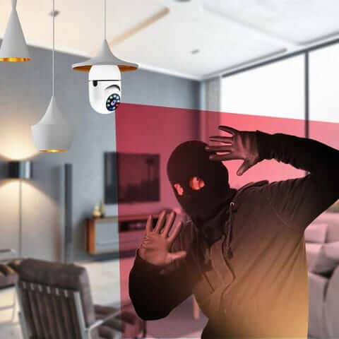 Câmera de Segurança Full HD Wi - Fi Inteligente 360 - Direct Ofertas