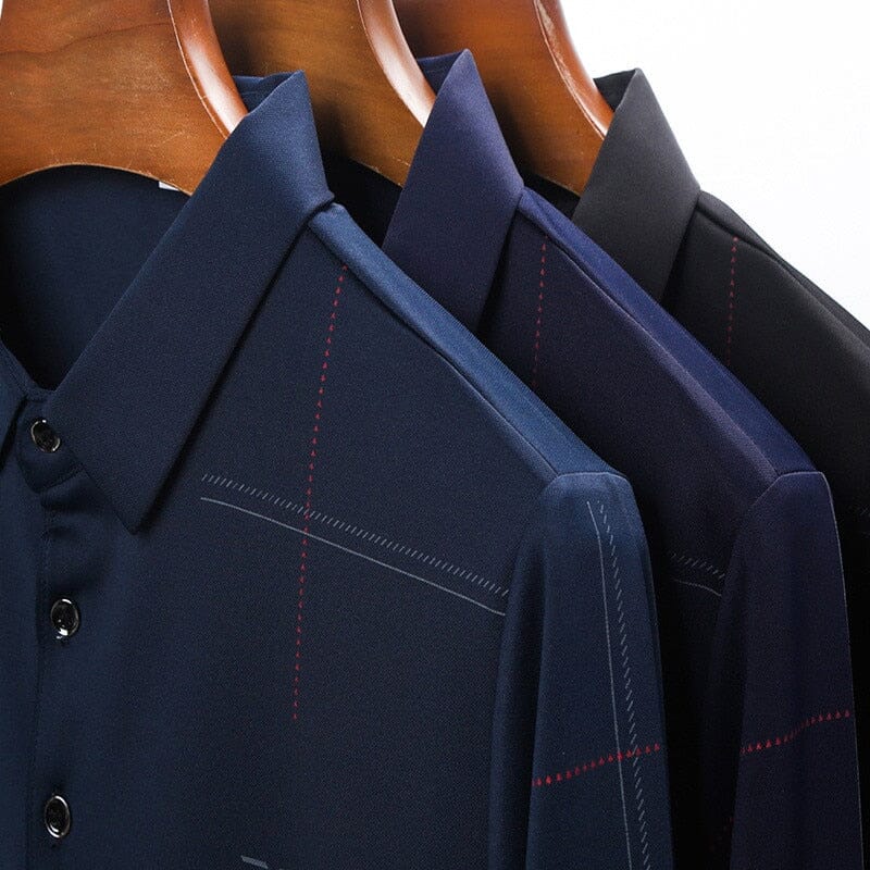 Camisa Comprida Polo Autum Com Manga E Gola Design Único Original - Direct Ofertas