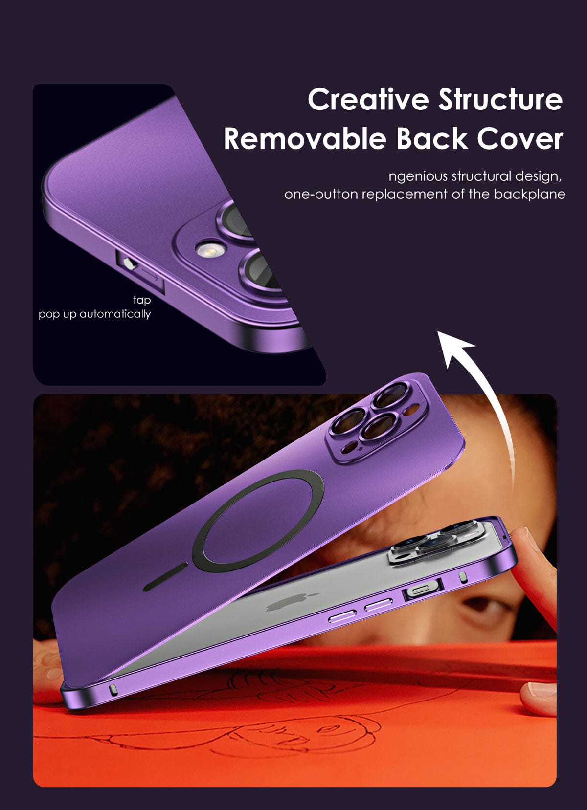 Capa Luxo Full Metal Iphone - Direct Ofertas