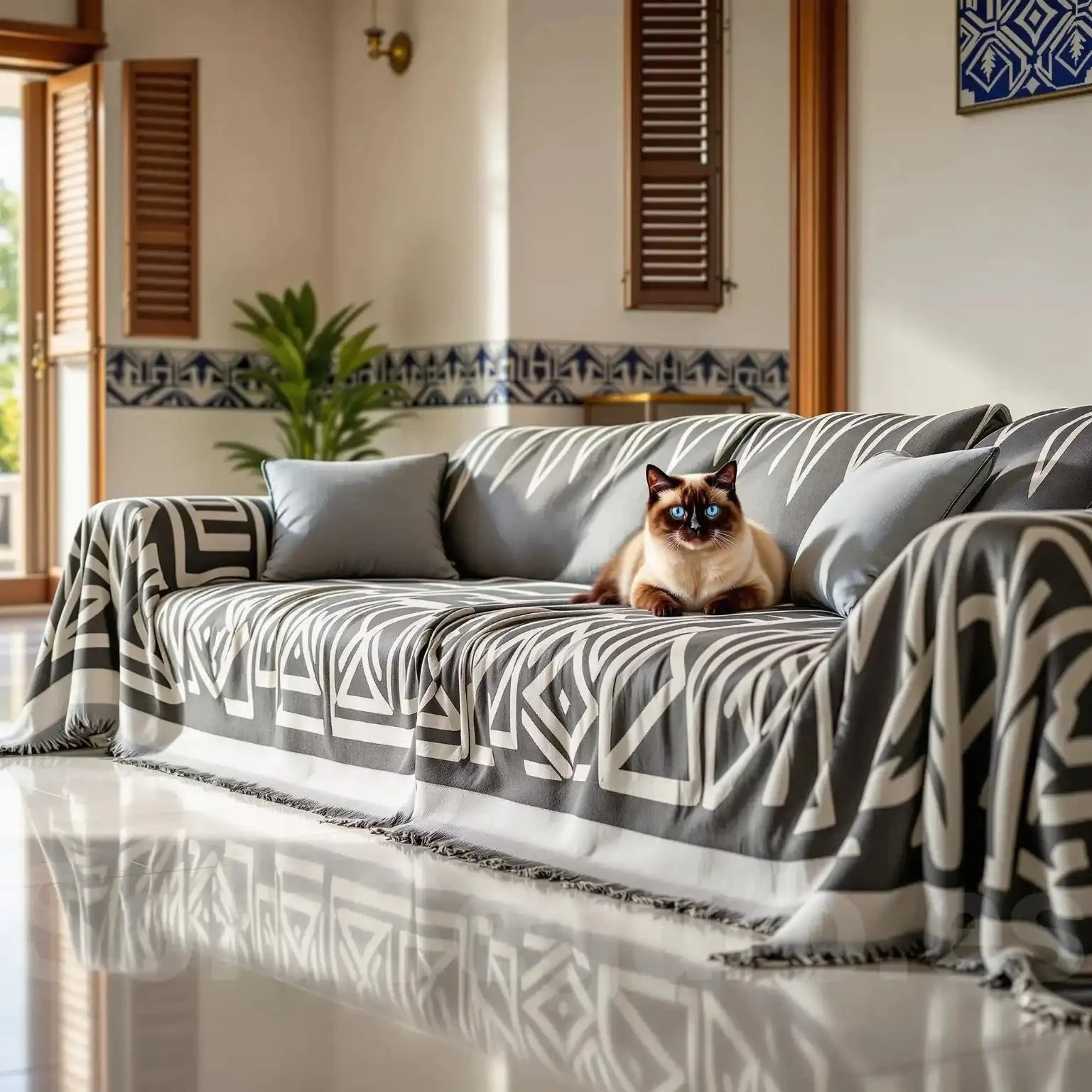 Capa Protetora Sofá PetSafe™ Anti - Pelos Anti - Arranhões e Anti Odores - Direct Ofertas