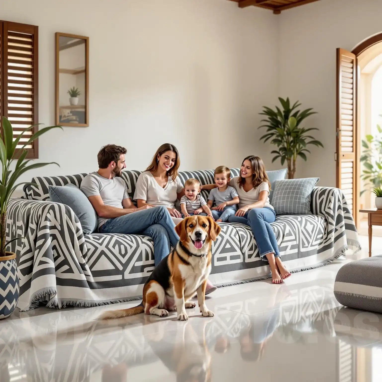 Capa Protetora Sofá PetSafe™ Anti - Pelos Anti - Arranhões e Anti Odores - Direct Ofertas
