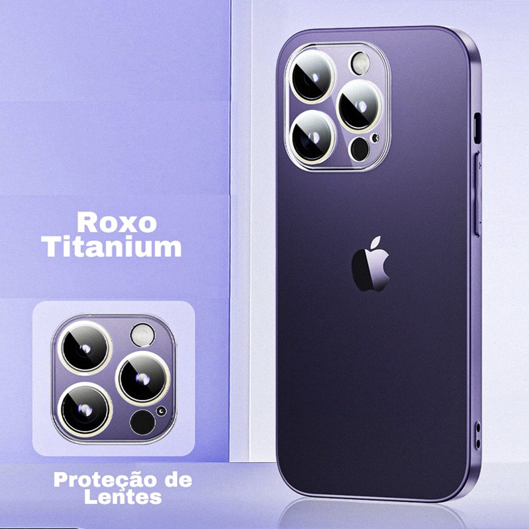 Case / Capinha Iphone i Glass (Series 14 ao 16 ProMax) - Direct Ofertas