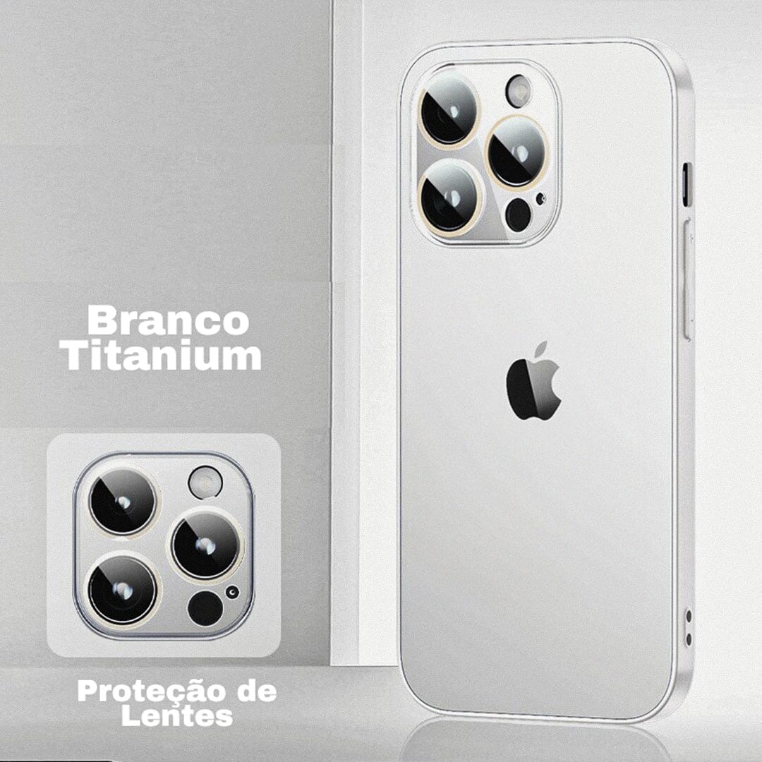 Case / Capinha Iphone i Glass (Series 14 ao 16 ProMax) - Direct Ofertas