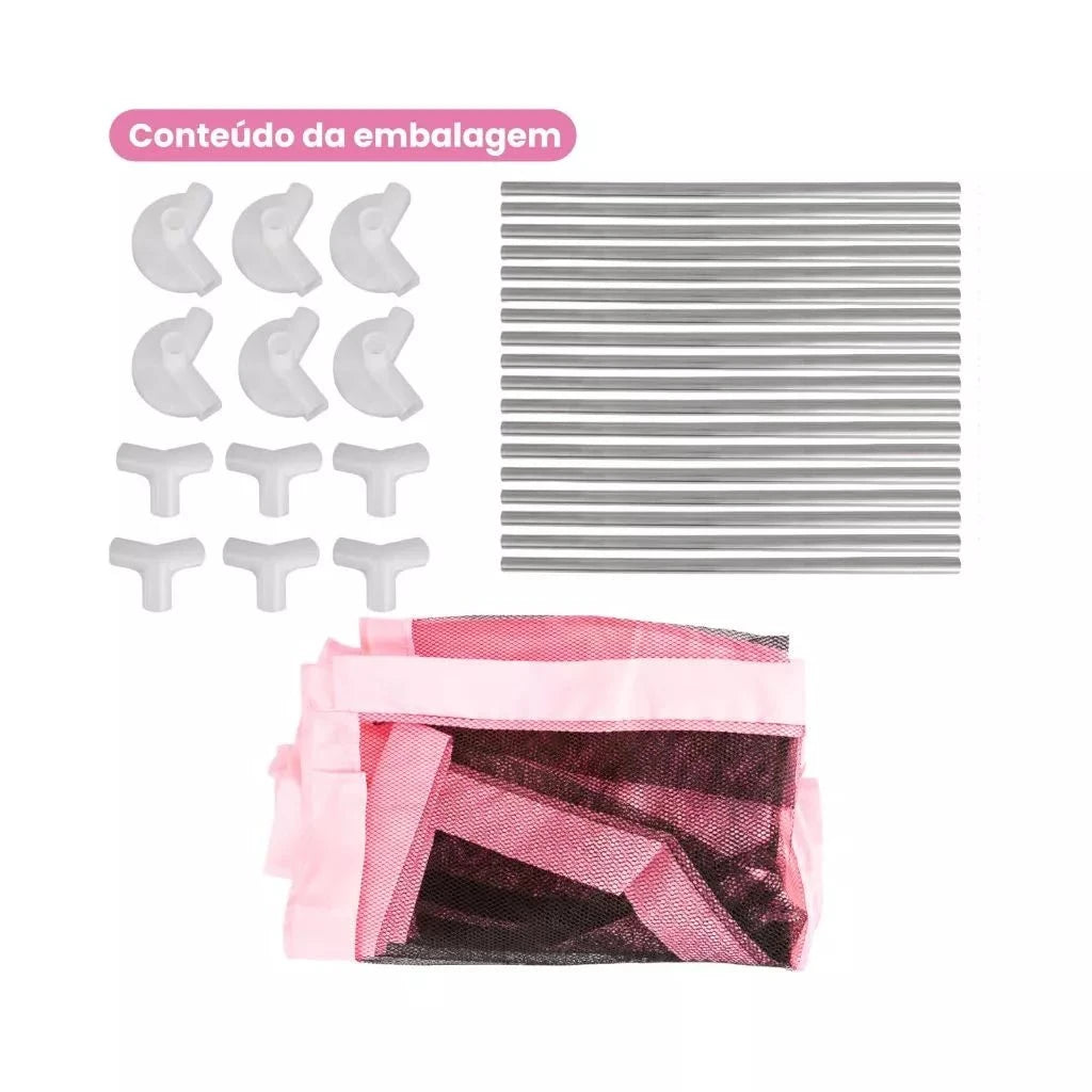 Cercadinho Portátil Infantil Cercadinho Portátil Infantil PS1 Direct Ofertas 