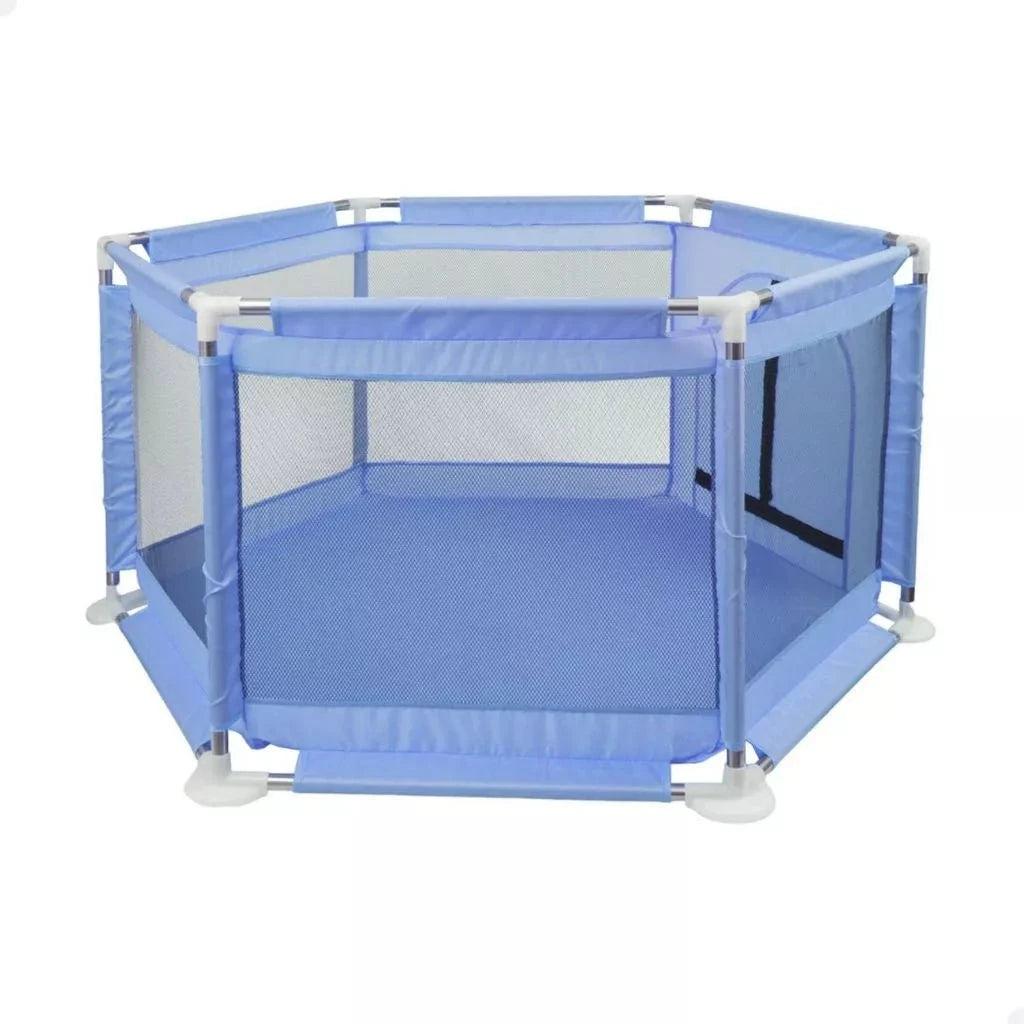Cercadinho Portátil Infantil Cercadinho Portátil Infantil PS1 Direct Ofertas Azul 