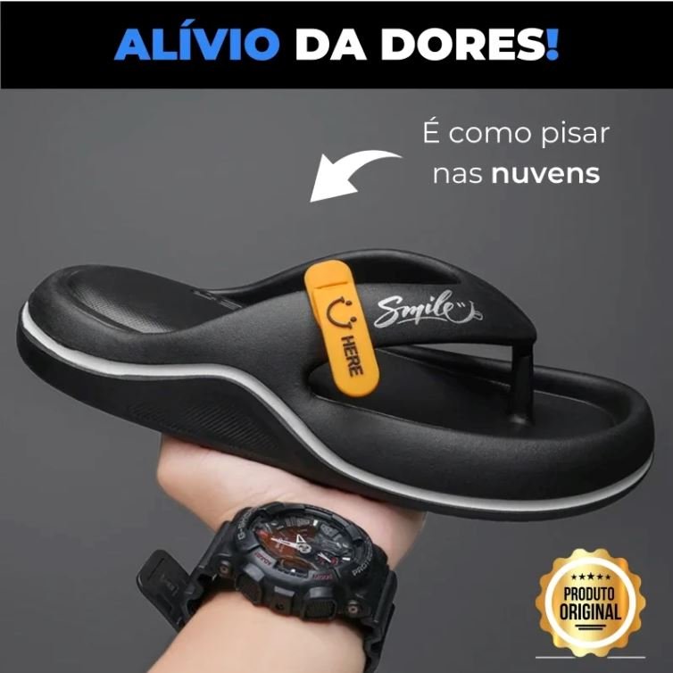 Chinelo Ortopédico Top Comfort Smile - Direct Ofertas