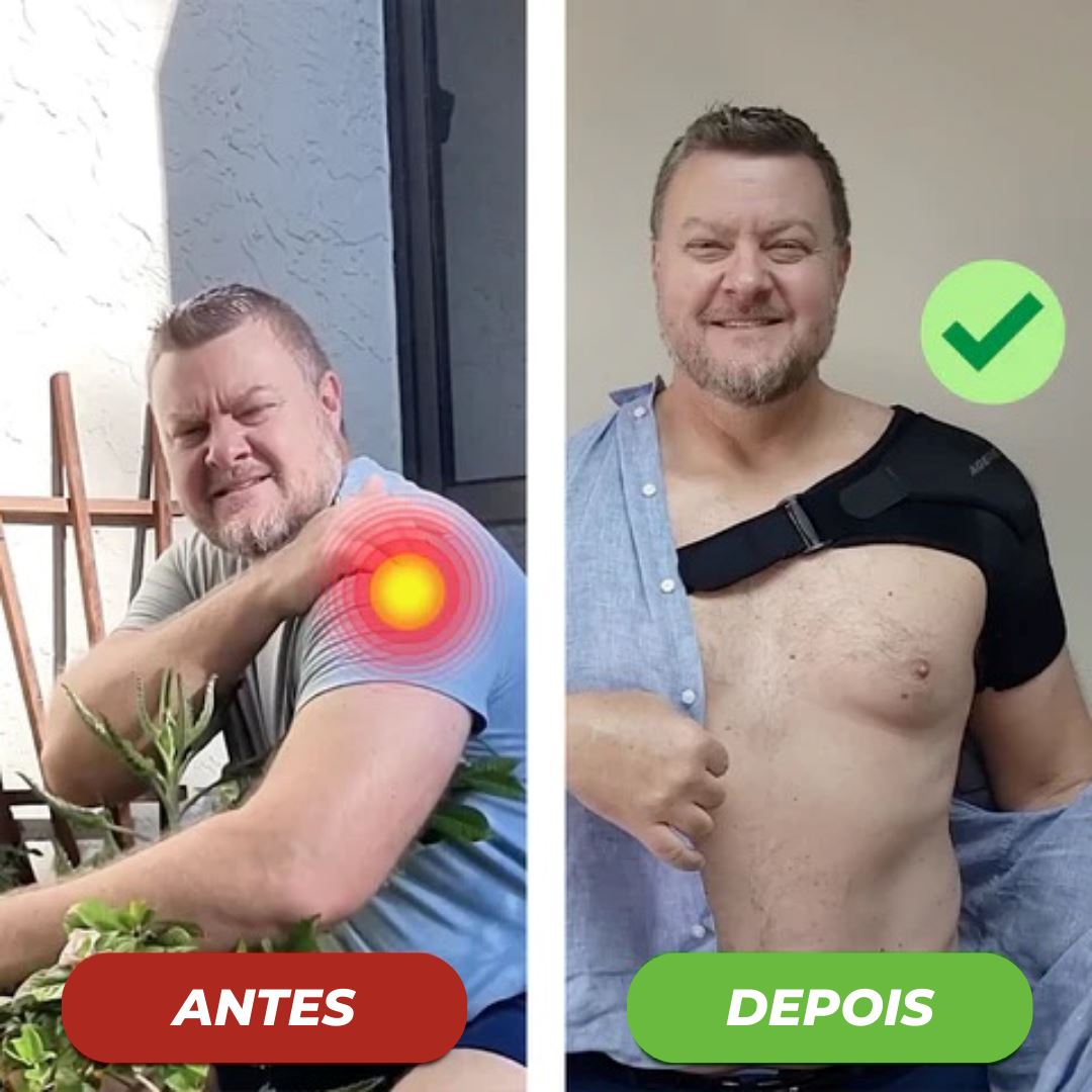 Cinta de Compressão Para Ombro - MobiFlex™ - Direct Ofertas