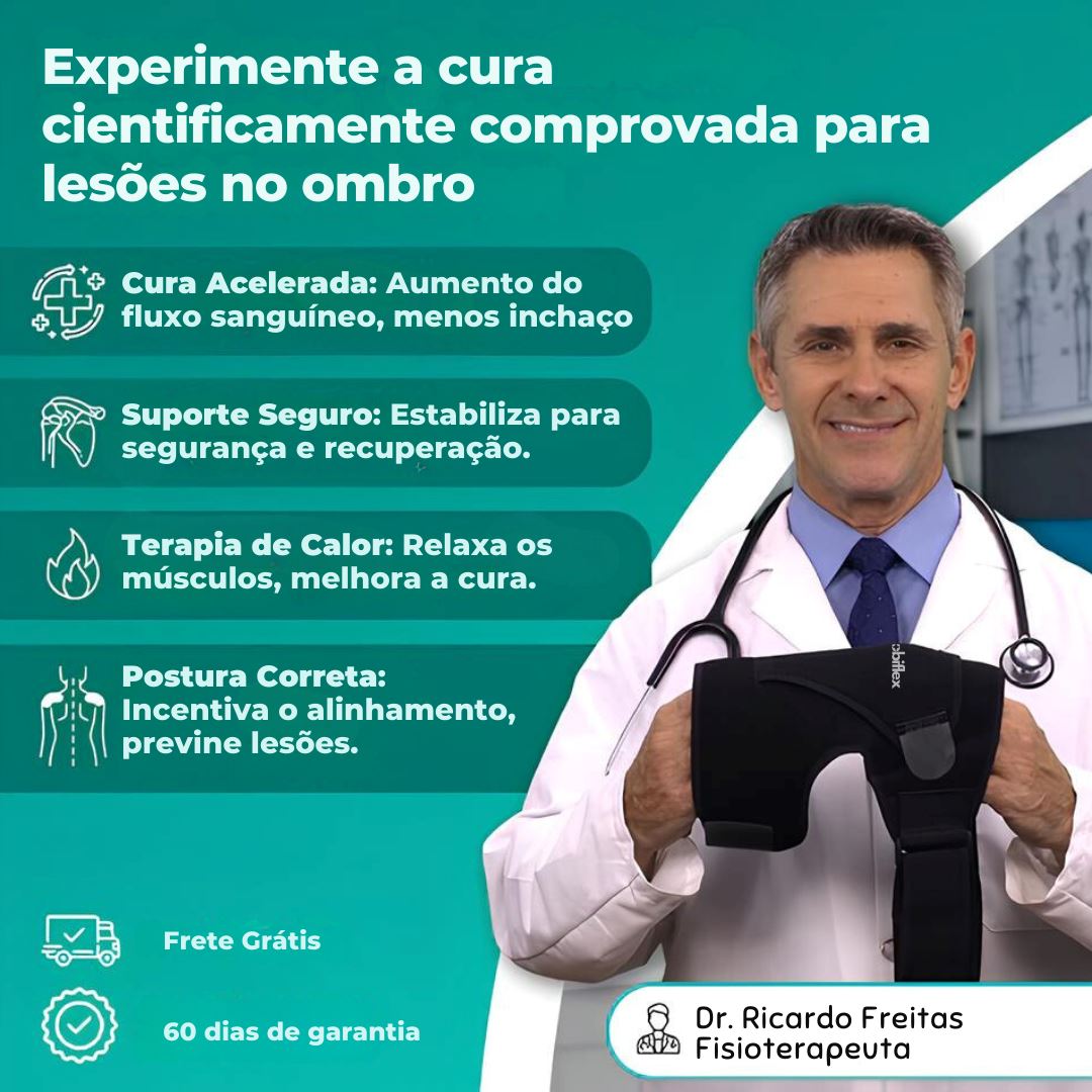 Cinta de Compressão Para Ombro - MobiFlex™ - Direct Ofertas