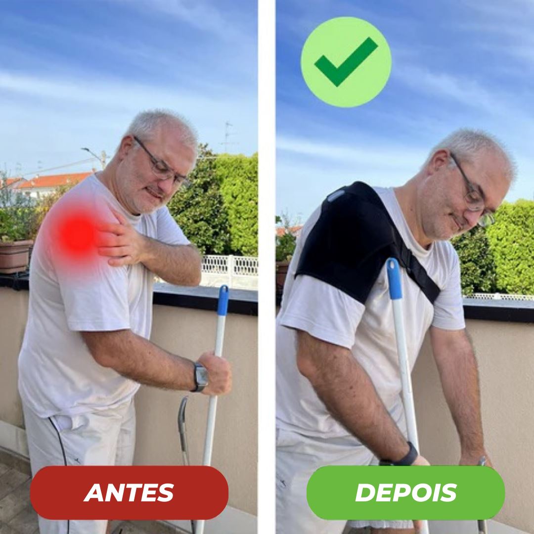 Cinta de Compressão Para Ombro - MobiFlex™ - Direct Ofertas