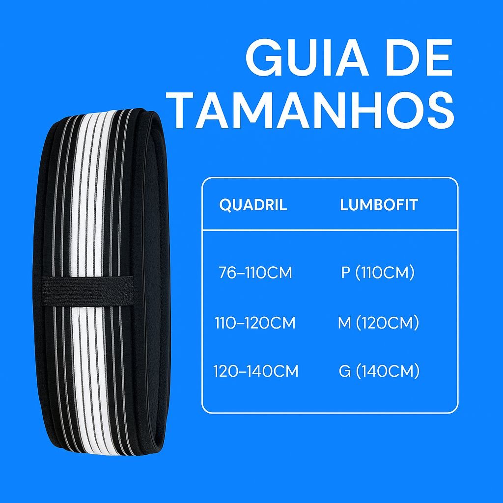 Cinto para dor nas costas - Lumbofit - Direct Ofertas