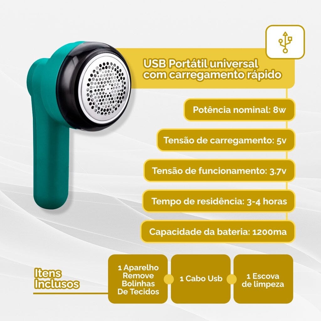 Clean Pro (Recarregável) - Direct Ofertas