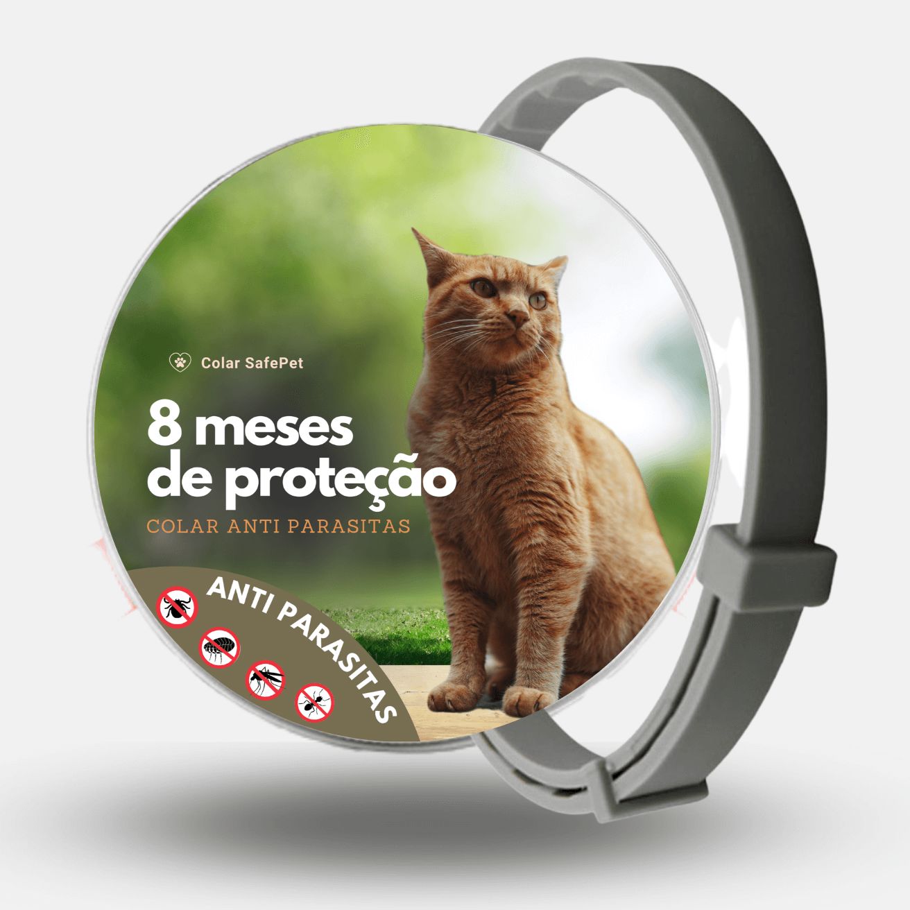 Colar Anti Pulgas e Carrapatos - Direct Ofertas