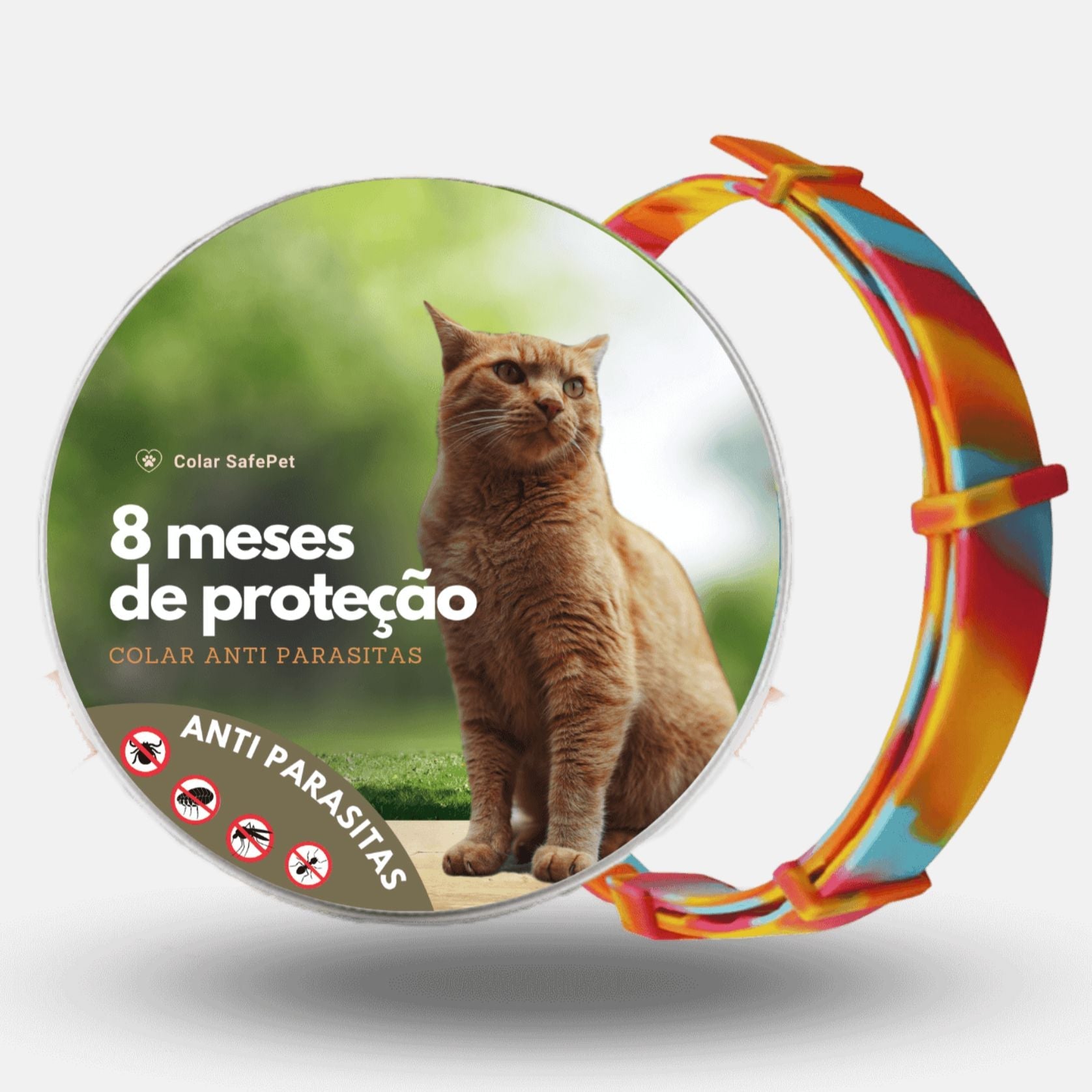 Colar Anti Pulgas e Carrapatos - Direct Ofertas
