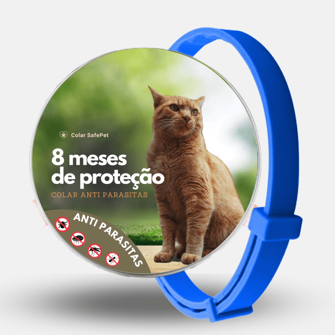 Colar Anti Pulgas e Carrapatos - Direct Ofertas