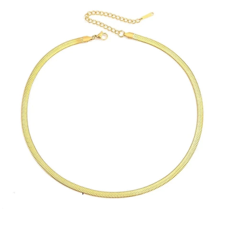 Colar de Malha Banhado a Ouro 18k - Direct Ofertas