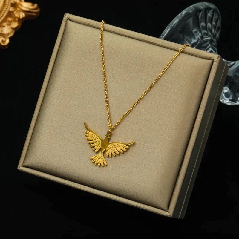 Colar Fênix Cravejado - Direct Ofertas