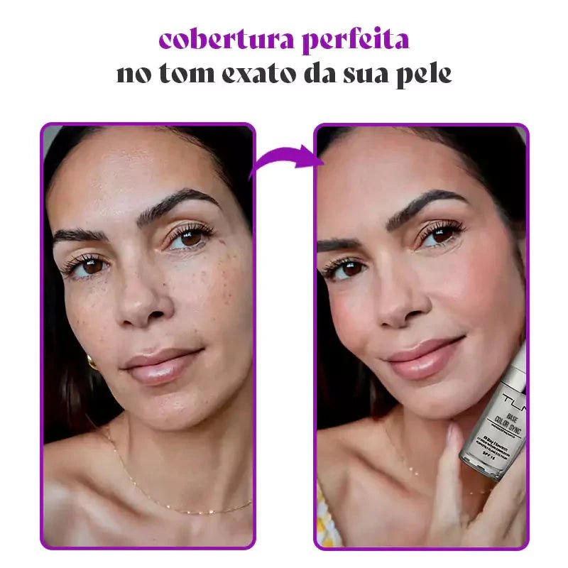 ColorSync - Base Inteligente que Ajusta ao Seu Tom de Pele - Direct Ofertas